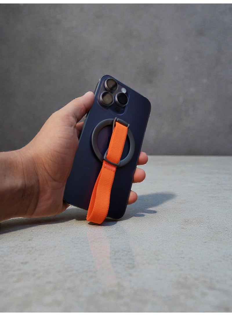 PAST WORLD A stylish circular magnetic phone grip – strong stability and comfortable one-handed use - Image 5